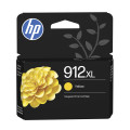 HP 912XL Cartouche d'encre jaune authentique, grande capacité