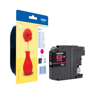 Brother LC121MBP cartouche d'encre 1 pièce(s) Original Rendement standard Magenta