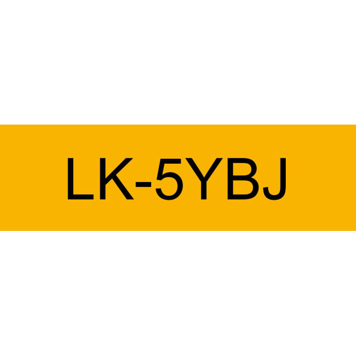 Epson C53S672075 ruban d'étiquette Noir sur jaune
