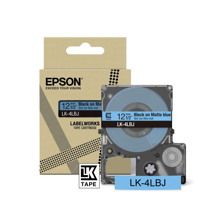 Epson C53S672080 étiquette à imprimer Noir, Bleu