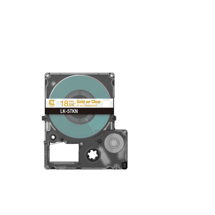 Epson LK-5TKN Or, Transparent