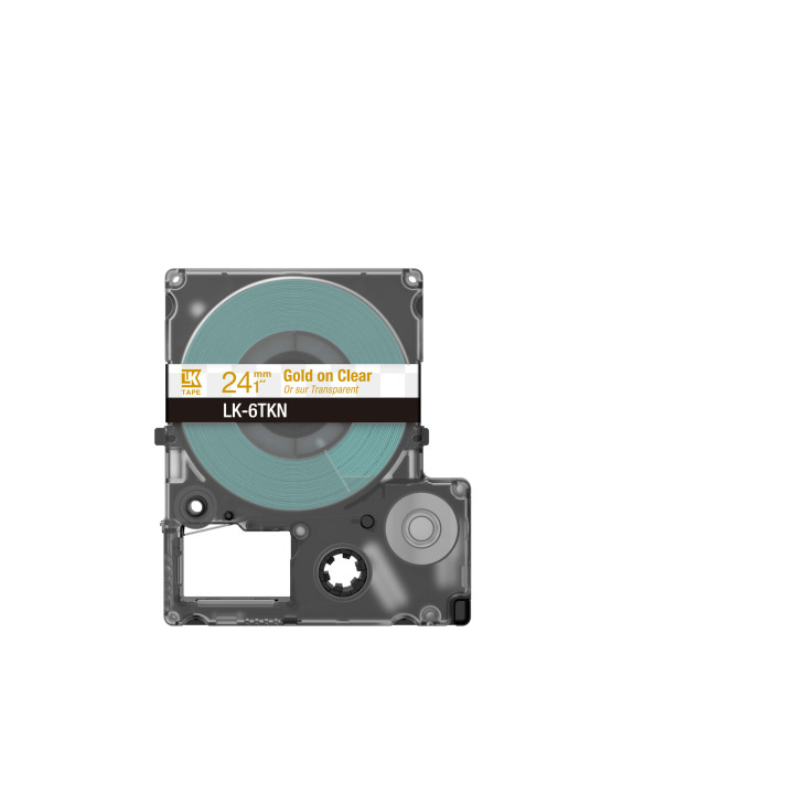 Epson LK-6TKN Or, Transparent