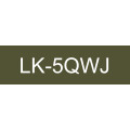 Epson LK-5QWJ Kaki, Blanc