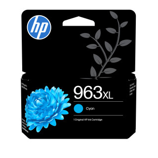 HP 963XL Cartouche d'encre cyan authentique, grande capacité