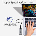 Integral SlimXpress Pro INSSD4TPORT3.2SLIMXS lecteur à circuits intégrés externe 4 To USB 3.2 Gen 2x2
