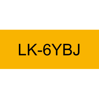 Epson C53S672076 ruban d'étiquette Noir sur jaune