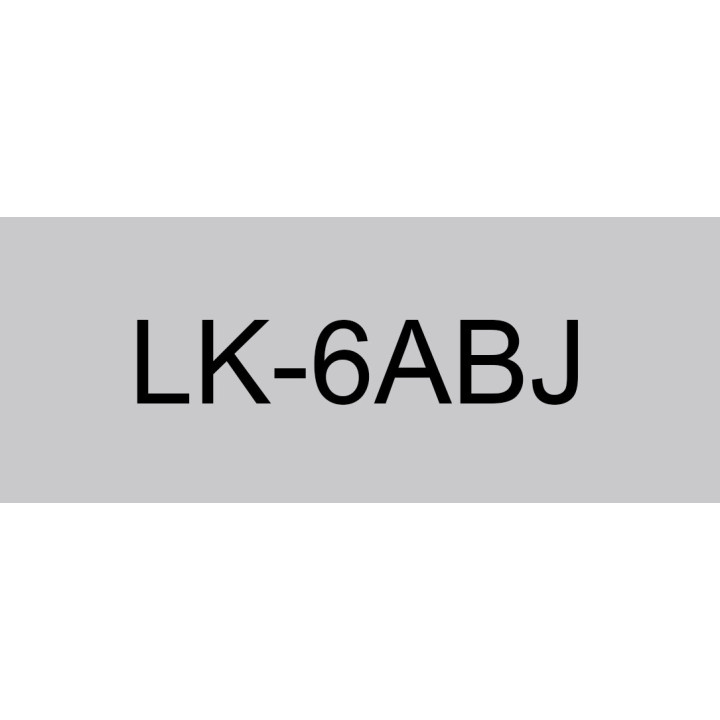 Epson C53S672088 ruban d'étiquette Noir sur gris LK