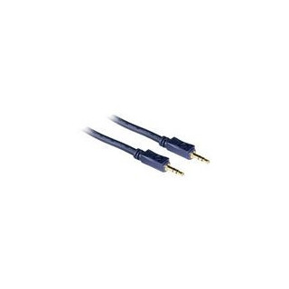 C2G 1m Velocity 3.5mm Stereo Audio Cable M/M câble audio 3,5mm Noir