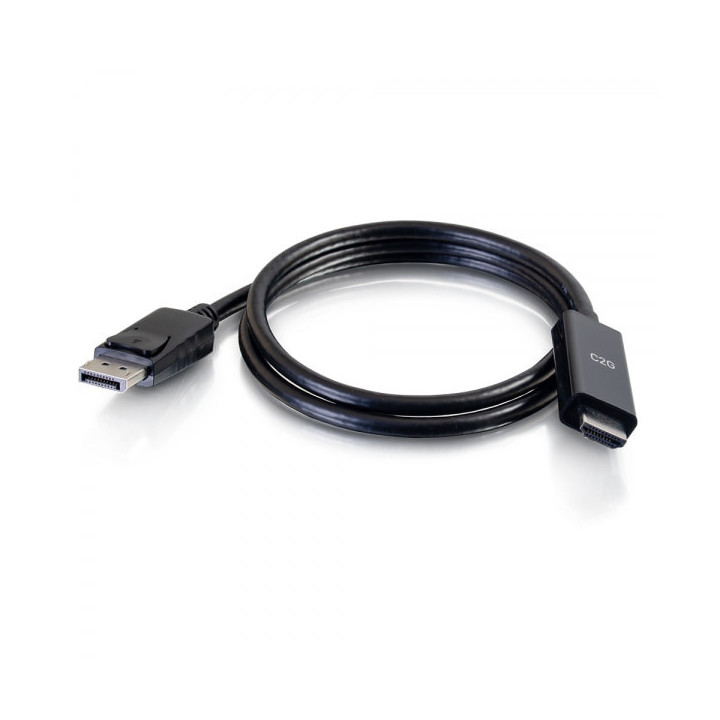 C2G 80693 câble vidéo et adaptateur 0,9 m DisplayPort HDMI Noir