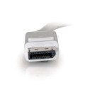C2G 1m, Mini DisplayPort - DisplayPort Blanc