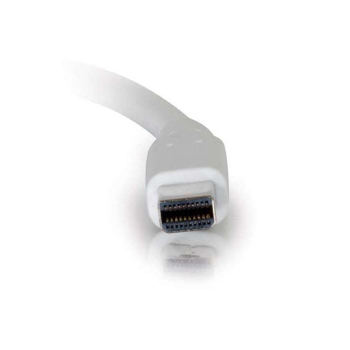 C2G 1m, Mini DisplayPort - DisplayPort Blanc