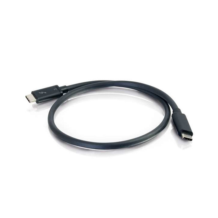C2G 1 m Thunderbolt 3 20 Gbit/s Noir