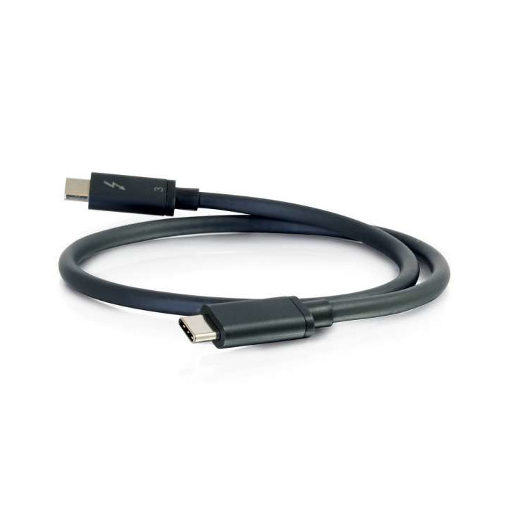 C2G 1 m Thunderbolt 3 20 Gbit/s Noir