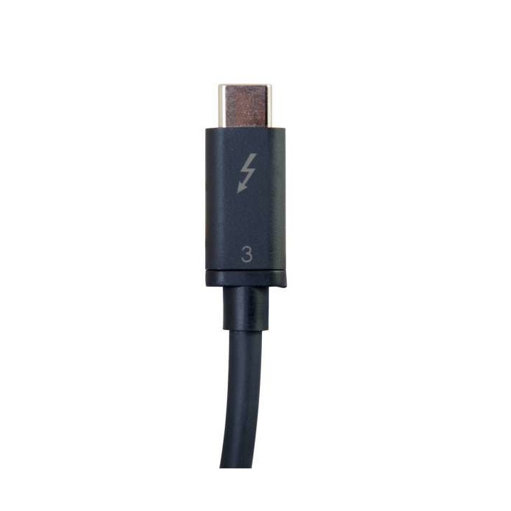 C2G 1 m Thunderbolt 3 20 Gbit/s Noir