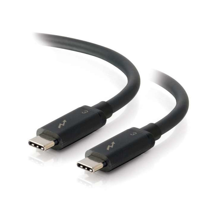 C2G 1 m Thunderbolt 3 20 Gbit/s Noir
