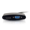 C2G 80935 câble vidéo et adaptateur Mini DisplayPort HDMI + VGA (D-Sub) Noir
