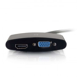 C2G 80935 câble vidéo et adaptateur Mini DisplayPort HDMI + VGA (D-Sub) Noir
