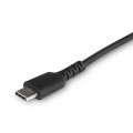StarTech.com Câble USB-C vers Lightning Noir Robuste 1m - Câble de Charge/Synchronistation USB Type C vers Lightning Fibre Ar