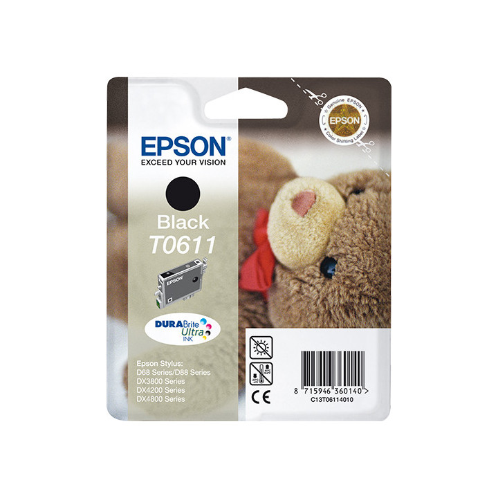 Epson Teddybear Cartouche "Ourson" - Encre DURABrite Ultra N