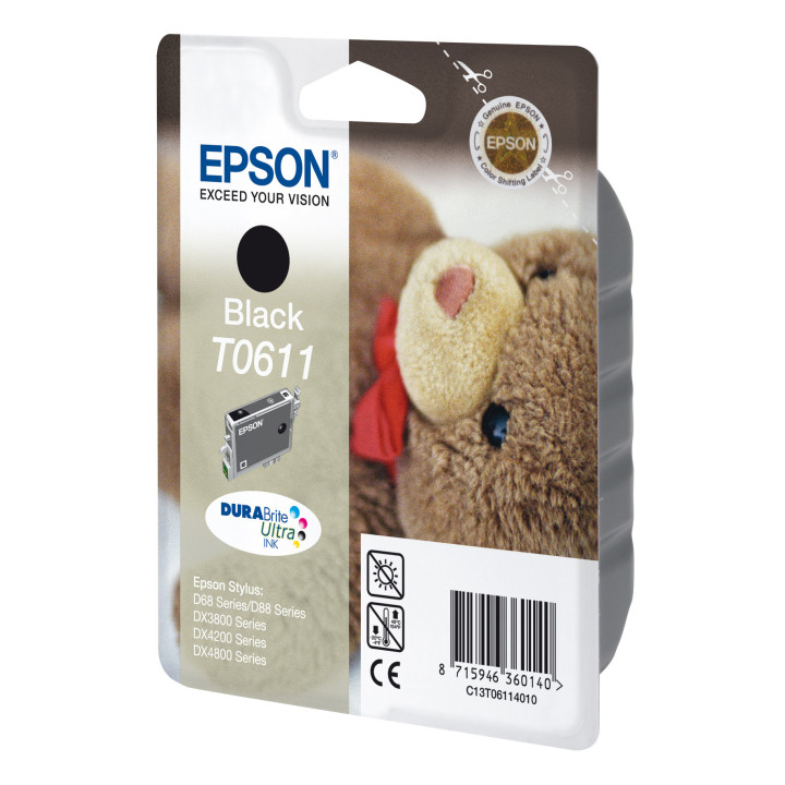 Epson Teddybear Cartouche "Ourson" - Encre DURABrite Ultra N