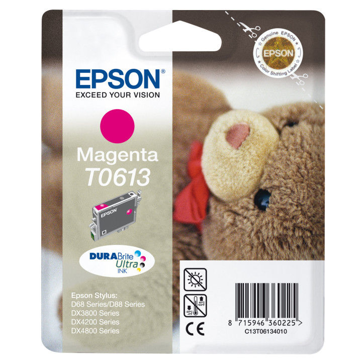 Epson Teddybear Cartouche "Ourson" - Encre DURABrite Ultra M
