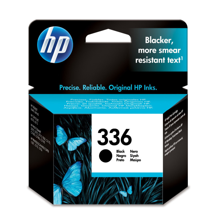 HP 336 cartouche d'encre 1 pièce(s) Original Rendement standard Noir
