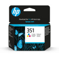 HP 351 cartouche d'encre trois couleurs authentique