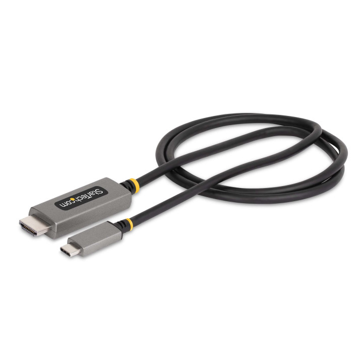 StarTech.com Câble Adaptateur USB-C vers HDMI de 1m, 8K 60Hz/4K 144Hz, HDR10 - Cordon USB Type-C vers HDMI 2.1 - Compatible US