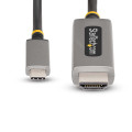 StarTech.com Câble Adaptateur USB-C vers HDMI de 1m, 8K 60Hz/4K 144Hz, HDR10 - Cordon USB Type-C vers HDMI 2.1 - Compatible US