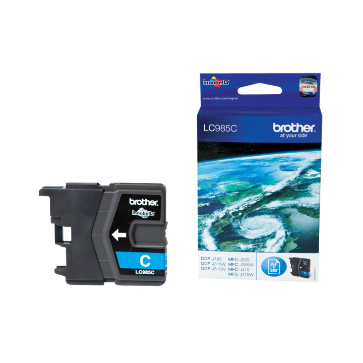 Brother LC985C - Cartouche d'encre originale – Cyan