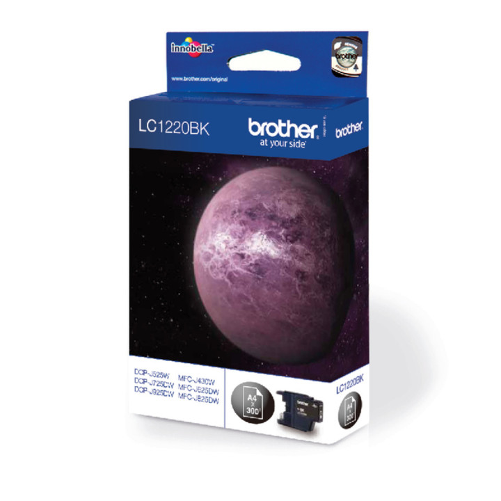 Brother LC1220BK - Cartouche d'encre originale – Noir
