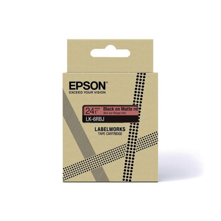 Epson C53S672072 étiquette à imprimer Noir, Rouge