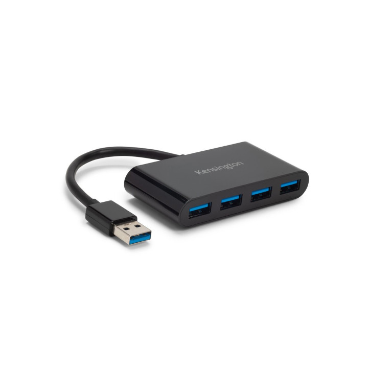 Kensington Hub 4 ports USB 3.0 UH4000 — Noir