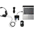 Kensington Hub 4 ports USB 3.0 UH4000 — Noir