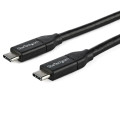 StarTech.com Câble de Charge Rapide USB-C de 1m, Charge et Synchronisation, 100W (5A) PD, USB 2.0, Certifié USB-IF - Cordon d
