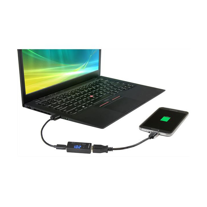 StarTech.com USBAUBSCHM testeur d'alimentation Noir