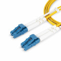 StarTech.com Câble Fibre Optique de 8m Duplex Monomode LC à LC (UPC) OS2, 9/125µm, 100G, Cordon Fibre Optique, Insensible à