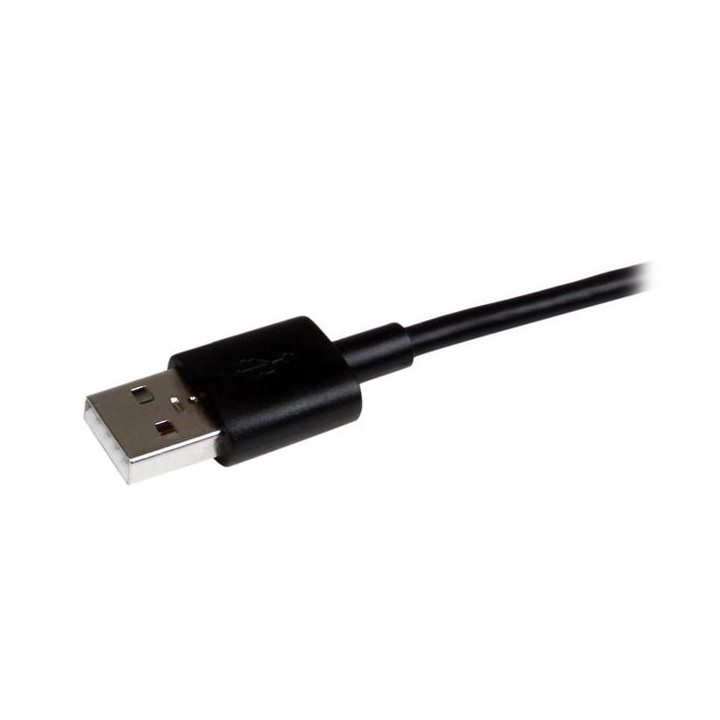StarTech.com Câble combo USB vers Lightning / Dock 30 broches / Micro USB de 1 m - Noir