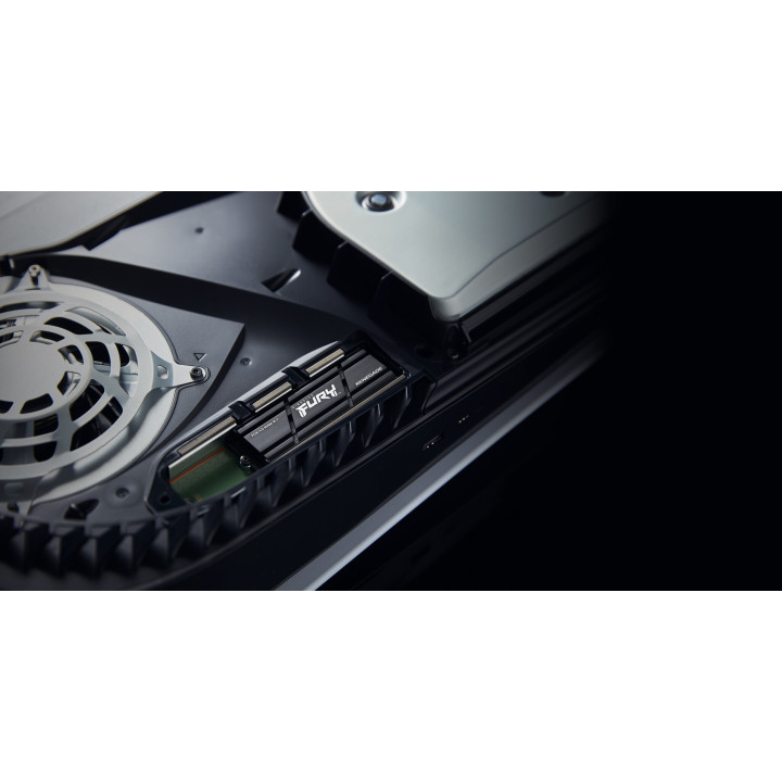 Kingston Technology 2000G RENEGADE PCIe 4.0 NVMe SSD W/ Radiateur de dissipation thermique
