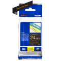 Brother TZe-354 - Cassette à ruban pour étiqueteuse originale – Doré sur noir, 24 mm de large