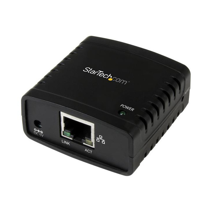 StarTech.com Serveur d'impression LPR réseau 10/100 Mb/s avec port USB 2.0