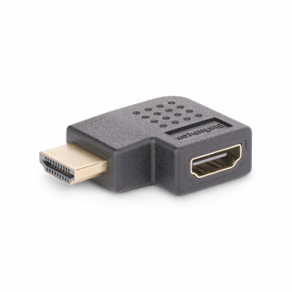 StarTech.com Adaptateur HDMI 2.0 à Angle Droit, Mâle vers Femelle, Économiseur de Port HDMI Horizontal à 90 Degrés, 4K 60H