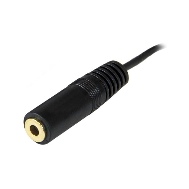 StarTech.com Câble d'extension audio pour enceinte PC de 3,6m - Rallonge audio 3,5mm - M/F