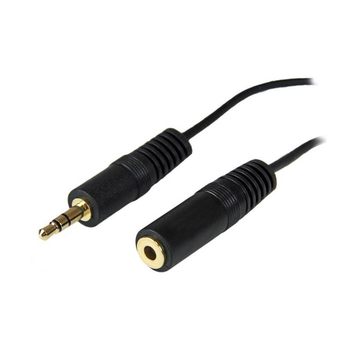 StarTech.com Câble d'extension audio pour enceinte PC de 3,6m - Rallonge audio 3,5mm - M/F