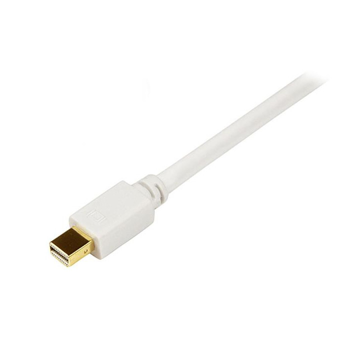 StarTech.com Adaptateur Mini DisplayPort vers DVI - Câble Mini DP / DVI-D 1080p / 1920x1200 - Blanc 91 cm