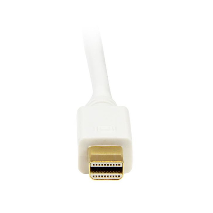 StarTech.com Adaptateur Mini DisplayPort vers DVI - Câble Mini DP / DVI-D 1080p / 1920x1200 - Blanc 91 cm