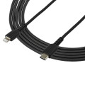 StarTech.com Câble USB-C vers Lightning Noir Robuste 2m - Câble de Charge/Synchronistation USB Type C vers Lightning Fibre Ar