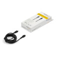 StarTech.com Câble USB-C vers Lightning Noir Robuste 2m - Câble de Charge/Synchronistation USB Type C vers Lightning Fibre Ar