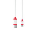 CHERRY JA-0600-0 câble USB USB 2.0 1,5 m USB A USB C Blanc