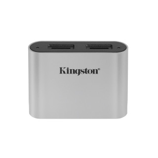 Kingston Technology Lecteur de cartes microSDHC/SDXC UHS-II USB3.2 Gen1 Workflow à double logement